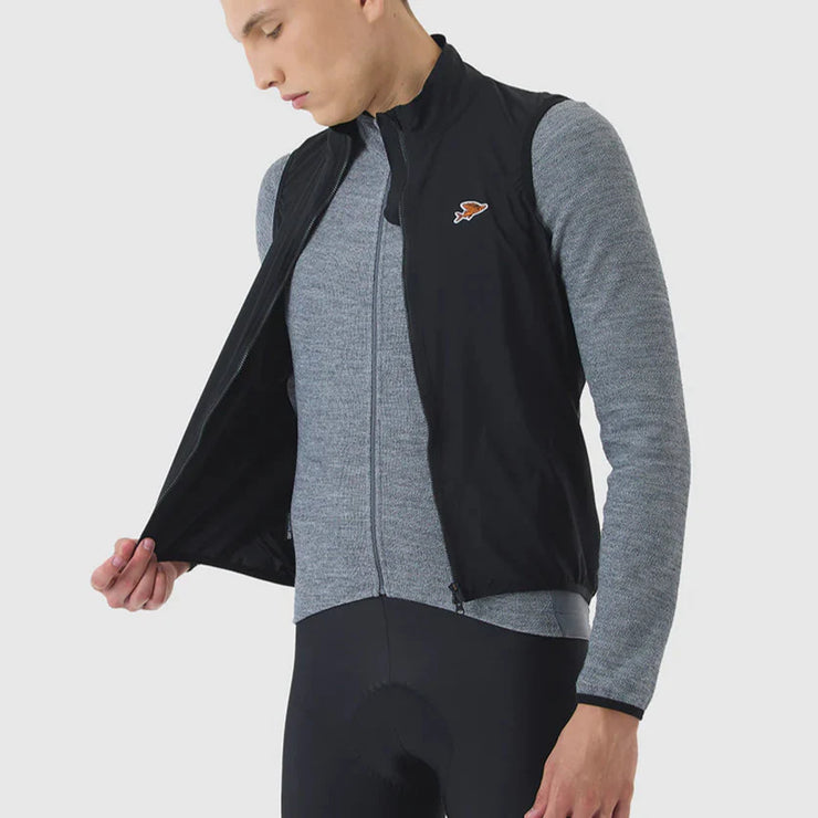 Gilet Cafe du Cycliste Edith - Nero