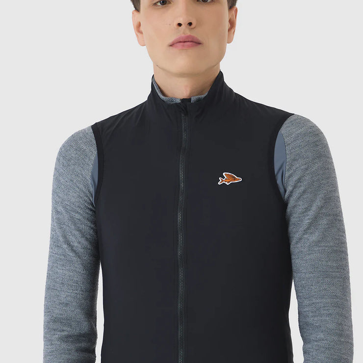 Gilet Cafe du Cycliste Edith - Nero