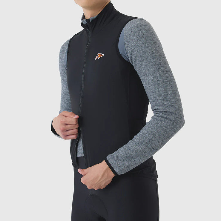 Gilet Cafe du Cycliste Edith - Nero